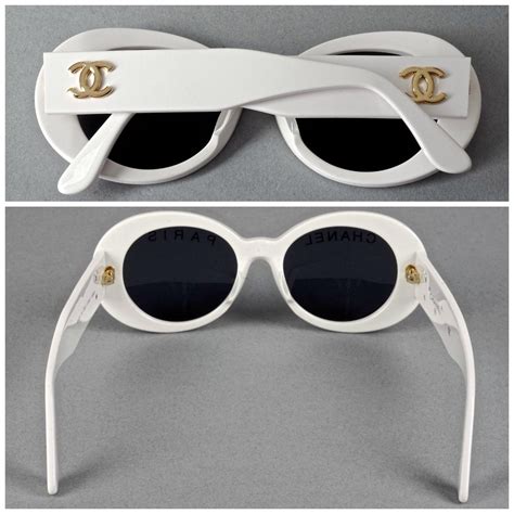 lunettes chanel vintage|authentic Chanel sunglasses.